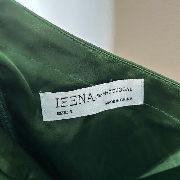 Ieena Mac Duggal 11251 - One Shoulder Ruched Evening Gown NWT - Picture 6 of 6